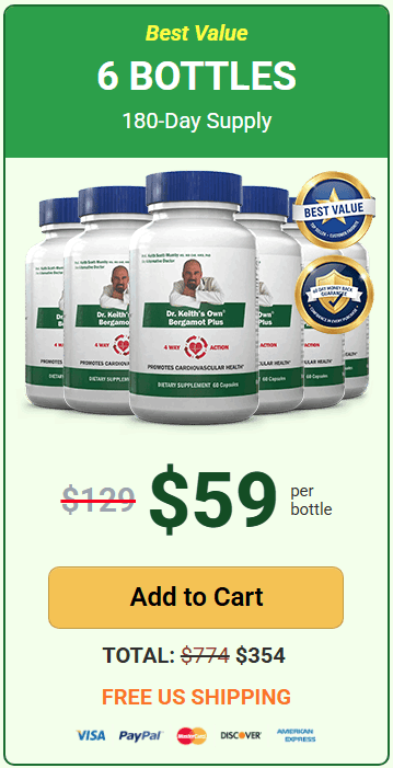 Buy Bergamot Plus 6 Bottle